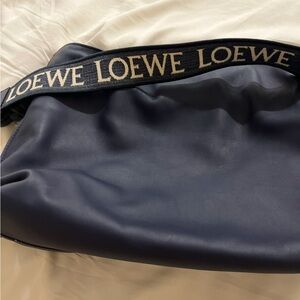 New Authentic Loewe flamenco medium navy with original strap